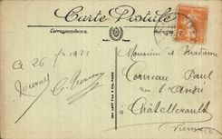 CPA Env De Cauterets the Lake Gaube Hotellere and Vignemale