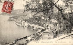 CPA Villefranche Seen of the Cornice