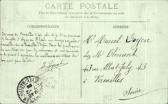 CPA Villefranche Seen of the Cornice