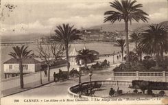 CPA Cannes Alleys and the Mount Knight