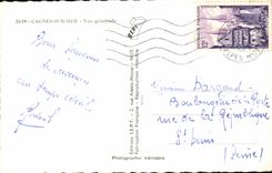 CPSM Cagnes en la opinion del mar