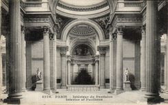 CPA Interior Paris Of the Pantheon