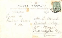 CPA Lourdes Appearance of the Virgin has Bernadette Viron