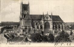 CPA Meaux the Cathedral