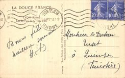 CPA Lyon Lake of the Park of the Gold Head