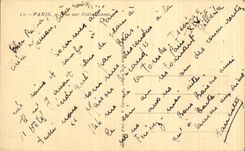 CPA Paris Seen On Notre Dame