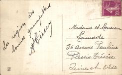 CPA the Low Pyrenees Route thermal of Argeles has Good EAux Tunnel of the Bazen rock