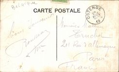 CPA Ostend the Central Dam