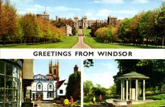 MODERN CARD Greetings From Windsor