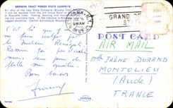 CPA Browns Leaflet Pand Camp Site