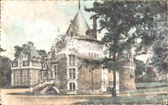 CPA Bonnetable the Castle Overall picture