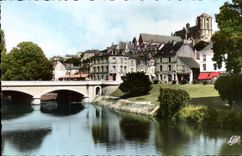 CPA Mans Bridge On the Sarthe