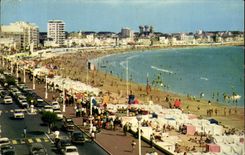 CPSM Sables d'Olonne the Embankment And the Beach