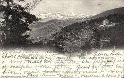 REPRO Peira mino Niza la estacion cercana de los chalets del verano el Eaglet y las rocas