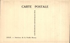 CPA Interior Lille of the Old Stock Exchange