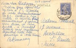 CPA Cantal Prettiest Sites of Auvergne Our mountains Seen from of Puy Mary