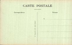 CPA Way of the Ladies Piateau of California and sight towards Rheims Militaria