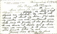 Catedral de CPA Argel y paladar del invierno del gobernador Argelia