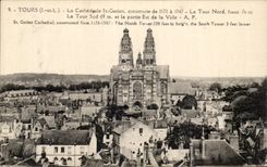 CPA Tours La Cathedrale St Gatien 