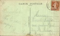 CPA Tours Le Palais de Justice Vu de la Terrasse de L'Hotel Metropol La Basilique St Martin les Tours