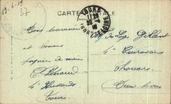 CPA Tours Le Musee et le Square Descartes 