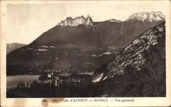 CPA Lake Annecy Duingt View