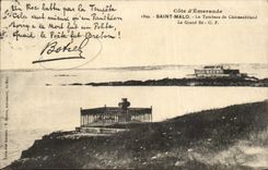 CPA dimensiona a santo esmeralda de Malo que sea la tumba de Chateaubriant grande