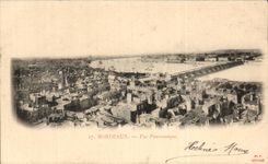 CPA Bordeaux Panoramic View