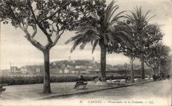 CPA Cannes Walks of the Small cross