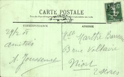 CPA Cannes Walks of the Small cross