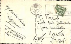 CPA Ostend the Beach in front of Kursaal