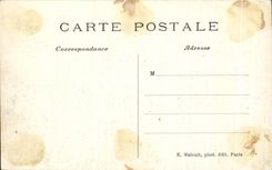 CPA Vincennes the Castle Old extremely Pits