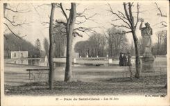 CPA Pavc de Saint Cloud Paris 24 jets