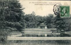 CPA Saint Avoids Cloud Jardin of Trocadero Ancien kiosk of the imperial prince