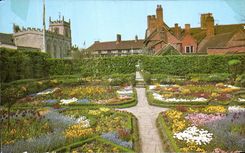 CPA The Knott Garden New Places Stratford Upon Avon