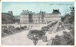 CPA Paris the Garden of Luxemhourg