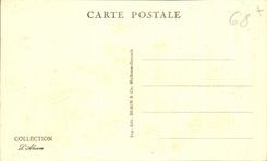 CPA Vallee De Wesserling With the Collar Of Herrenberg Herd In Hus Refuge Cows