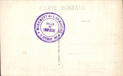 CPA of Compiegne Monument of the Armistice New Hangar Sheltering the Militaria Coach