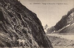 CPA Chamonix Passage of the Bad Step and Switches of the Giant