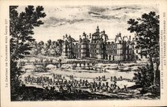 CPA Le Chateau De Chambord Sous Louis XIV