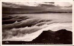 CPA Twilight Seen Of the Observatory Of Puy De Dome