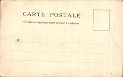 CPA Le Pont De Fer Au Jardin Public Tours