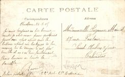 CPA Aspect Of the Town of Albert bombardee and destroyed by the Germans during the battle of the Militaria Sum