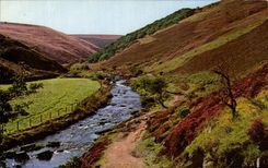 CPSM The doone Valley Exmoor