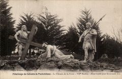 CPA Pelerinage of the Martyrdom of Pontchateau the Way of the Jesus Cross fall for the second time