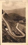 CPA the Most picturesque Roads Of the turning Cantal the large one of the road of Puy Mary