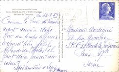 CPA Rochers de Paree entra en Croix de Vie y Sion Jour De Tempete