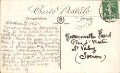 CPA Menton Street Of the Old Castle