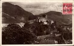 CPA Lourdes the Castle Fort and Peak Of Jer