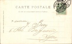 CPA Chambery Monument of Maistre